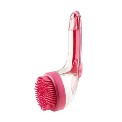 2026 2-in-1 Pet Bath and Grooming Brush with Integrated Soap Dispenser, 8in x 3in x 4in, Gentle Massage Brush for Long and Short Haired Dogs and Cats, Perfect for Bathing and Daily Care