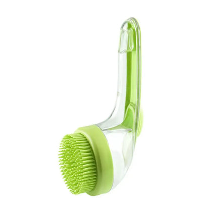 2026 2-in-1 Pet Bath and Grooming Brush with Integrated Soap Dispenser, 8in x 3in x 4in, Gentle Massage Brush for Long and Short Haired Dogs and Cats, Perfect for Bathing and Daily Care