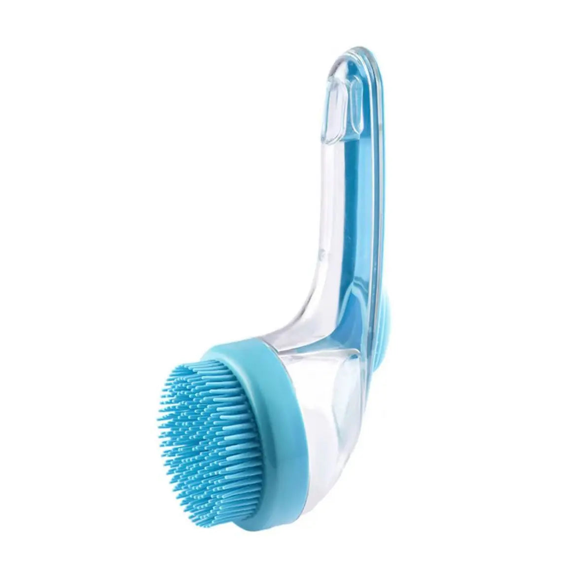 2026 2-in-1 Pet Bath and Grooming Brush with Integrated Soap Dispenser, 8in x 3in x 4in, Gentle Massage Brush for Long and Short Haired Dogs and Cats, Perfect for Bathing and Daily Care