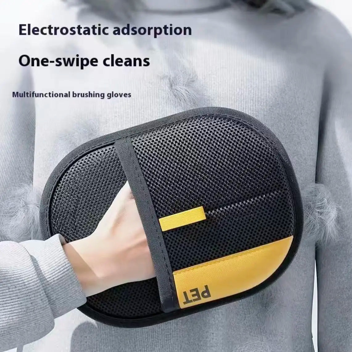 Pet Hair Removal Glove (1/2PCS) - Electrostatic Reusable Lint Mitt for Cats & Dogs, Enhanced Fur Remover Tool for Quick Cleaning of Furniture, Carpets, and Vehicle Interiors