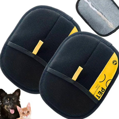 Pet Hair Removal Glove (1/2PCS) - Electrostatic Reusable Lint Mitt for Cats & Dogs, Enhanced Fur Remover Tool for Quick Cleaning of Furniture, Carpets, and Vehicle Interiors